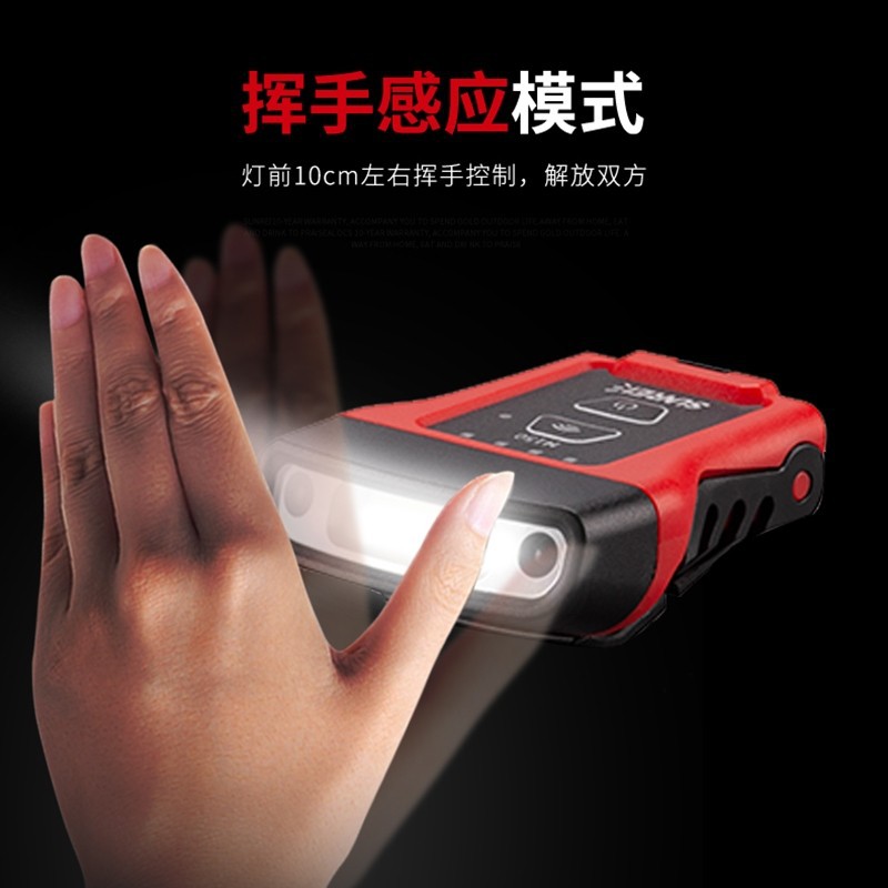 Shanlix H150 induction cap lamp night fishing lamp brim lamp super bright cap lamp rechargeable head-mounted headlight