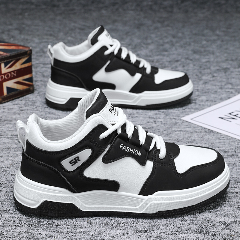 Zapatos de hombre 2024 nuevos zapatos de invierno de alta altura de moda coreana zapatos de skate juveniles zapatos deportivos casuales de moda para hombres