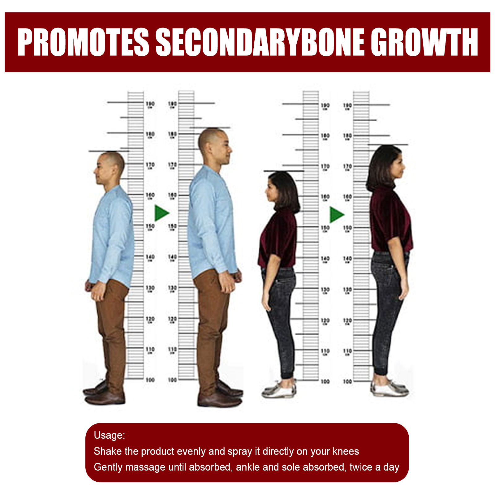 South Moon Height Growth Spray