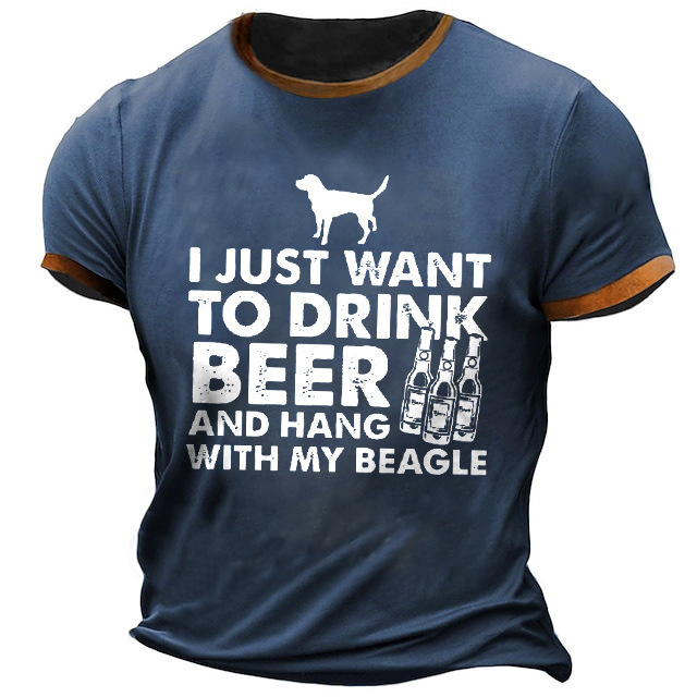 Camiseta de manga corta con cuello redondo impreso en 3D para hombres transfronterizos europeos y americanos de verano Camiseta de tendencia casual para hombres jóvenes