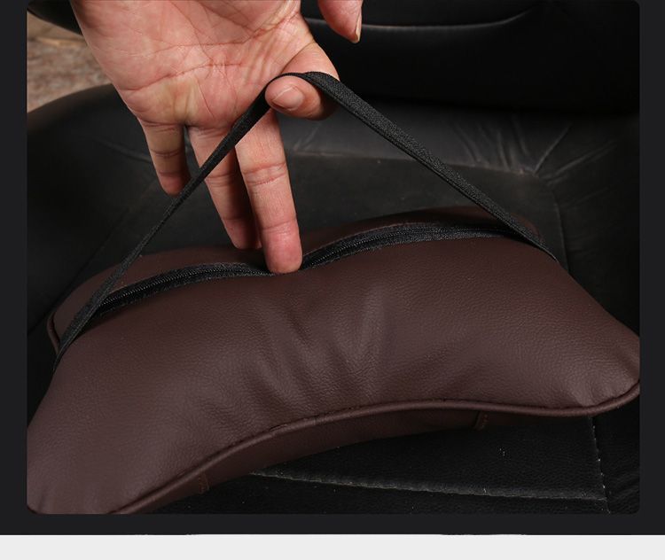 Suitable for Honda Car Headrest Seat Lumbar Cushion Full Leather Luxury Neck Pillow Neck Interior Backrest