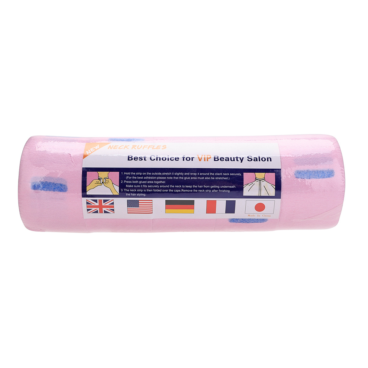 Ventas calientes de 500g / papel de cuello de peluquería papel de cuello de papel de corte de pelo desechable barbería anti-rotura de cabello
