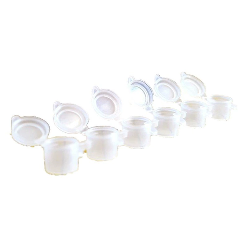 Оптовая продажа от производителя: набор из 6 пустых акриловых кистей, многоразовые пластиковые пустые футляры для гуаши и акварели, футляры для цифровых масляных красок