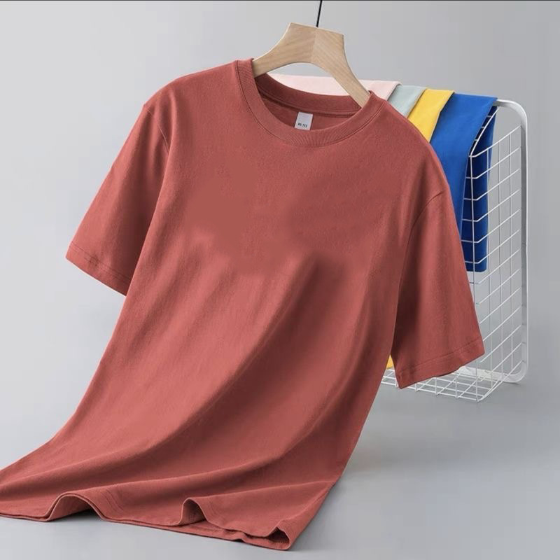 Camiseta de manga corta de los hombres de otoño nuevo estilo coreano SLIM-Fit moda impreso fino cuello redondo en el puesto image 10