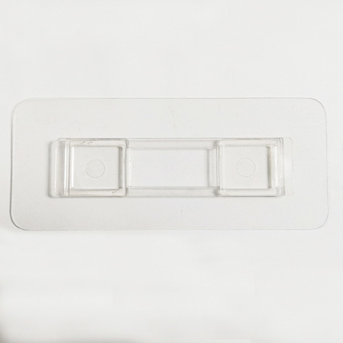 Transparent strip snap-on bathroom glue, nail-free and punch-free tissue box, traceless snap-on storage rack hook