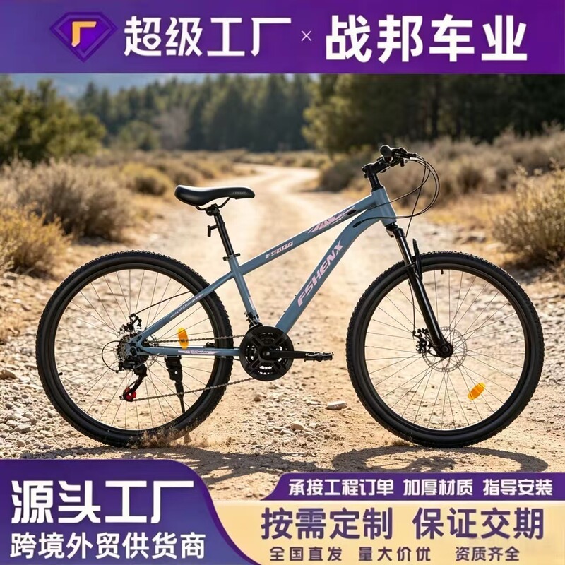 Fengsheng Mountain Bike Bicycle Spoke Wheel Men's Model Student Adult Variable Speed Youth Women's Model Road Bike Commuting Fengsheng Mountain Bike Bicycle Spoke Wheel Men's Model Student Adult Variable Speed Youth Women's Model Road Bike Commuting
