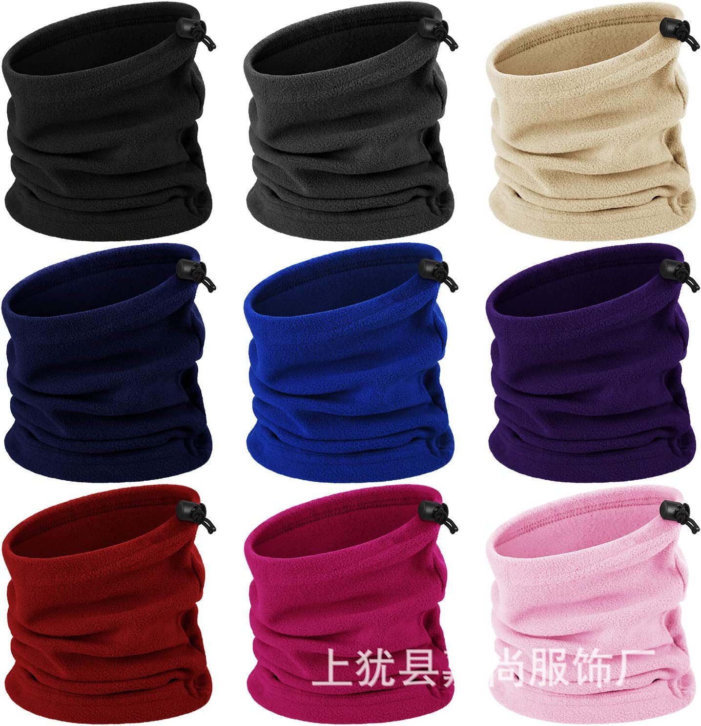 Polar fleece winter outdoor multi-functional warm scarf riding mask cold neck protection ski equipment face protection cap