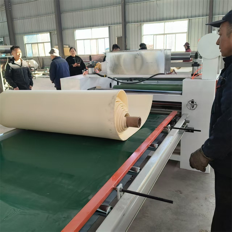 皮革海绵平贴机