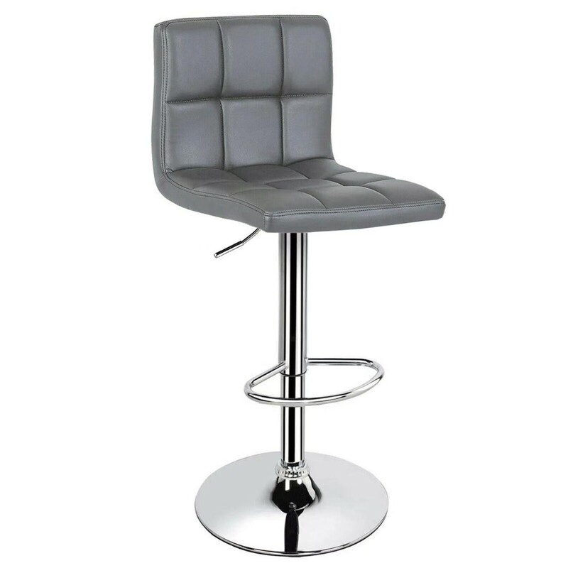 Recliner Chair with High Backrest, Available in Multiple Colors of Pu Leather, Rotatable and Adjustable Height Bar Chair, Simple Furniture Wholesale