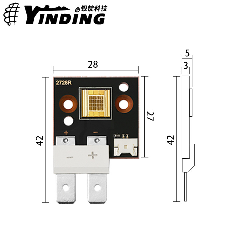 ��LUMINUS������˹ 2728Rƽͷ��ͭ�� �����30W����ledҽ������