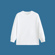 女童短袖t恤2023年夏季新款男童儿童中大童白色纯棉半袖男孩夏装