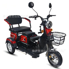 新型電動三輪車家庭用小型高齢者は子供を送迎します。