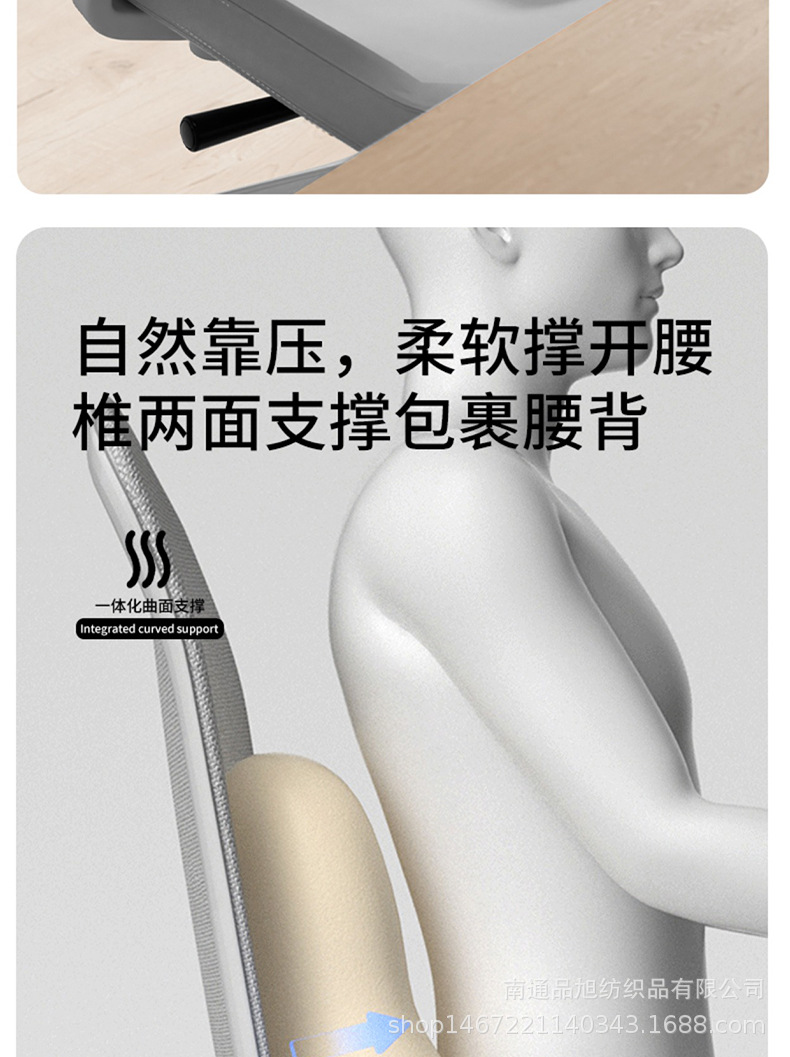 Memory Foam Lumbar Pillow, Backrest Pillow Core, Waist Support, Office Bedside Cushion, Car Lumbar Support, Car Backrest