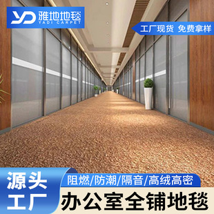 Commercial Office Carpeted Hotel Conference Room Office Building Flame Retardant Sound Insulation Company Large Area Fully Carpeted