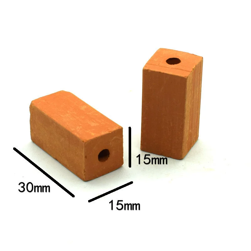 Модель 1:12, маленькие кирпичные строительные блоки, набор для сборки DIY, детский дом, красные кирпичи и обожжённая глина