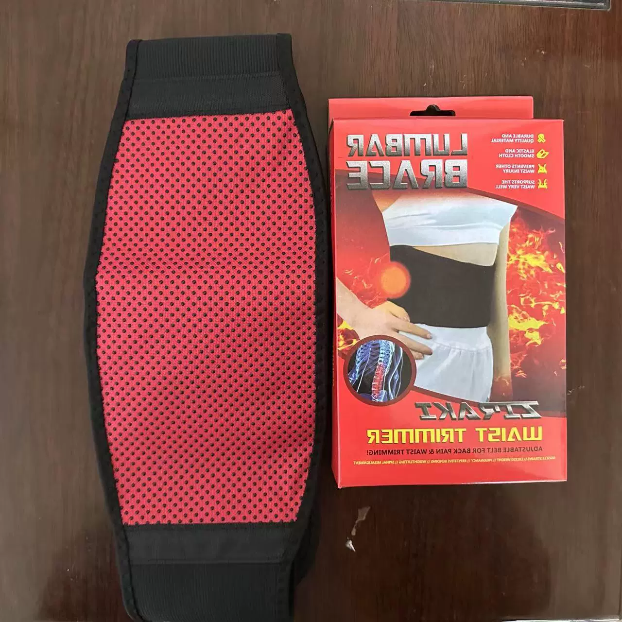 Оптовая продажа с фабрики Amazon самонагревающийся поясной ремень поясная пластина стальная видная поддержка талии нагревательная Талия уплотнение