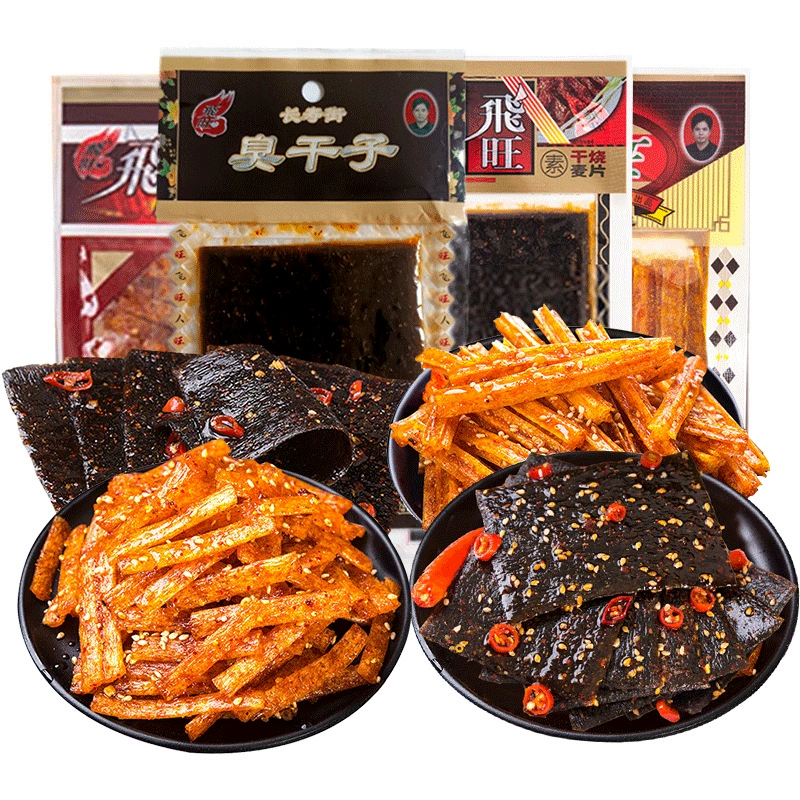 Специальность Хунани Feiwang вонючий сушеный острый детский классический ностальгический досуг
