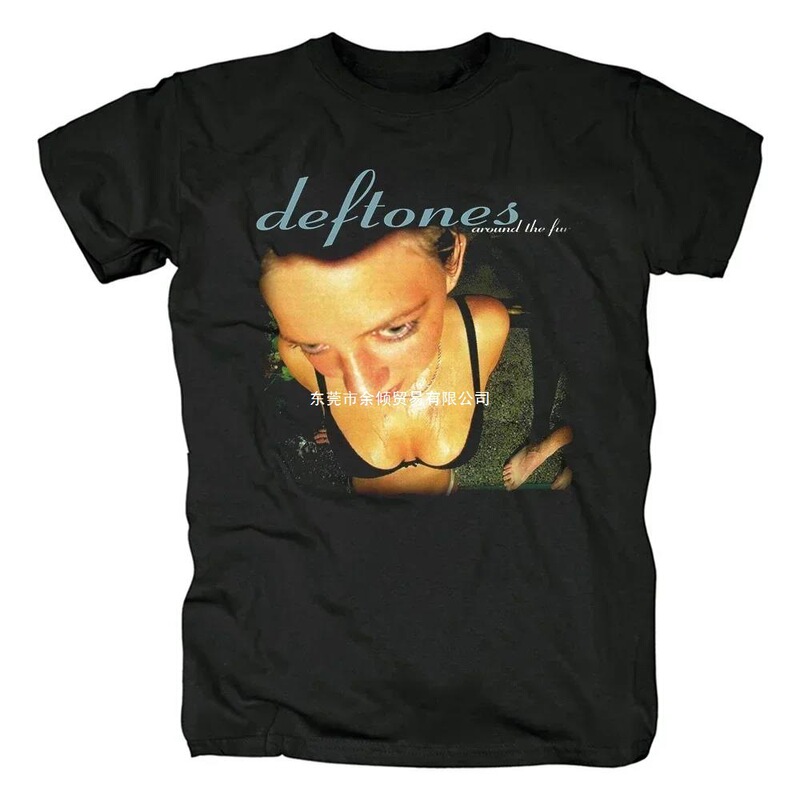 Deftones Horror Graphic Print T-Shirt for Men and Women, Plus Size Retro Punk T-Shirt, Hip-Hop Fashion, High Quality