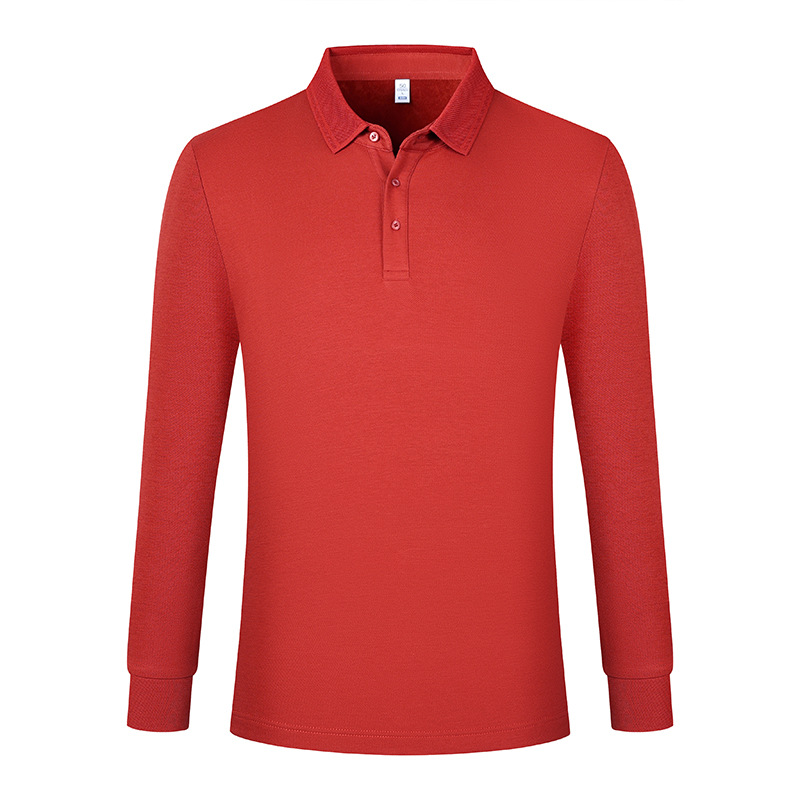 Trajes de oficina de hombre ropa de alta calidad personalizada algodón modales otoño invierno camisa polo personalizada