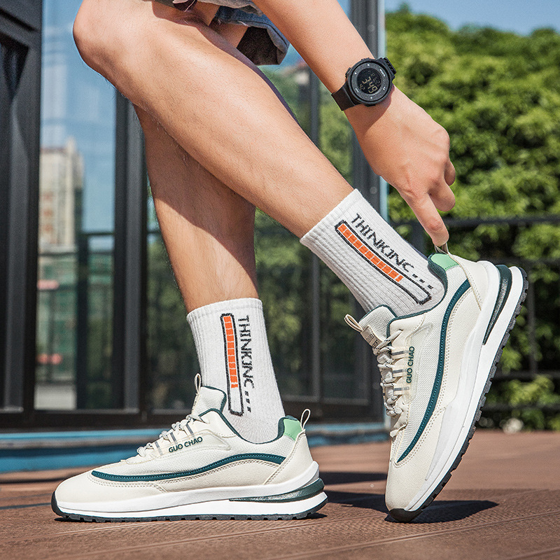 Mesh Shock-Absorbing Running Shoes for Men, Summer Breathable 2026 Sports Shoes, Men's Casual Shoes, Versatile and Comfortable for Jogging