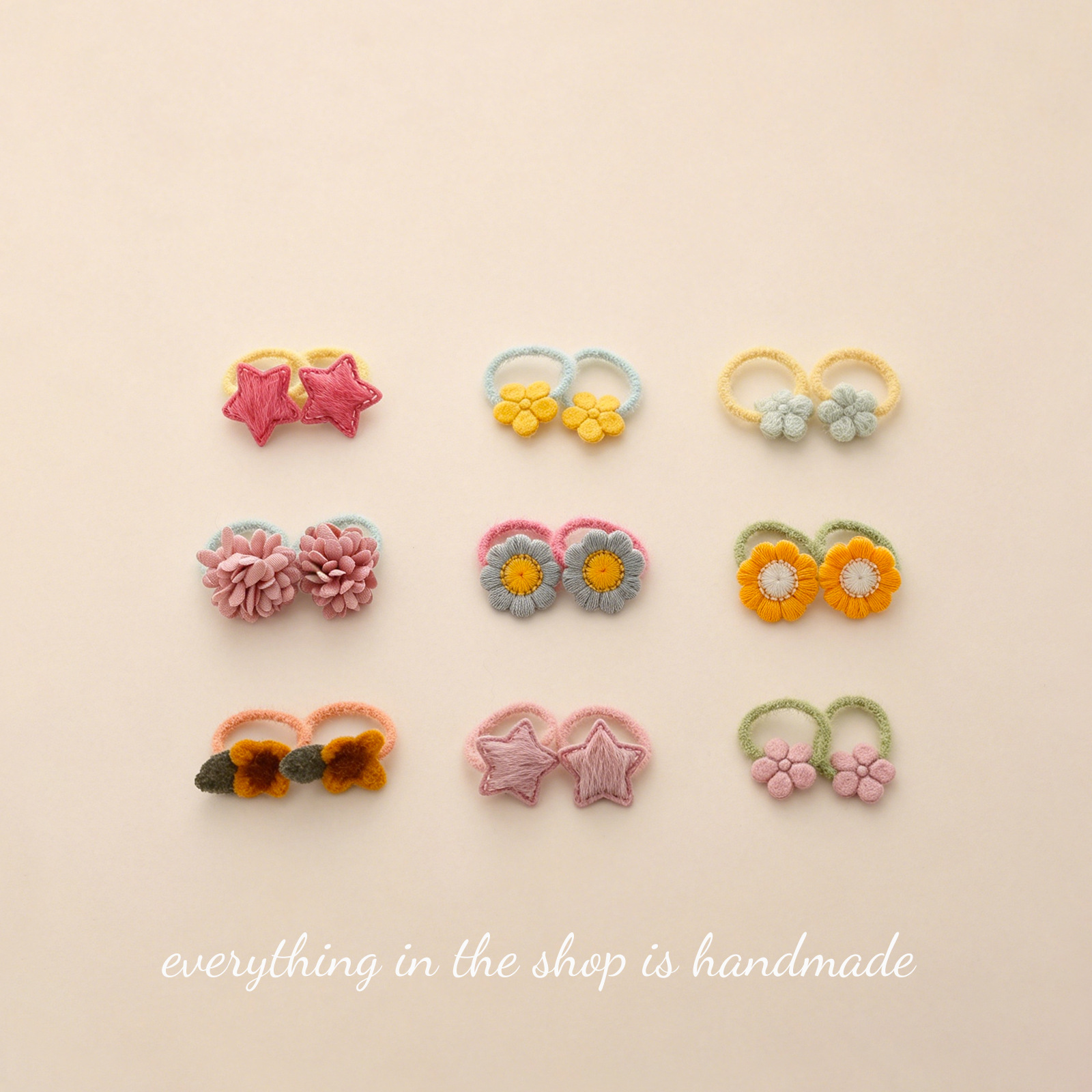 Children's cute harmless hair rope