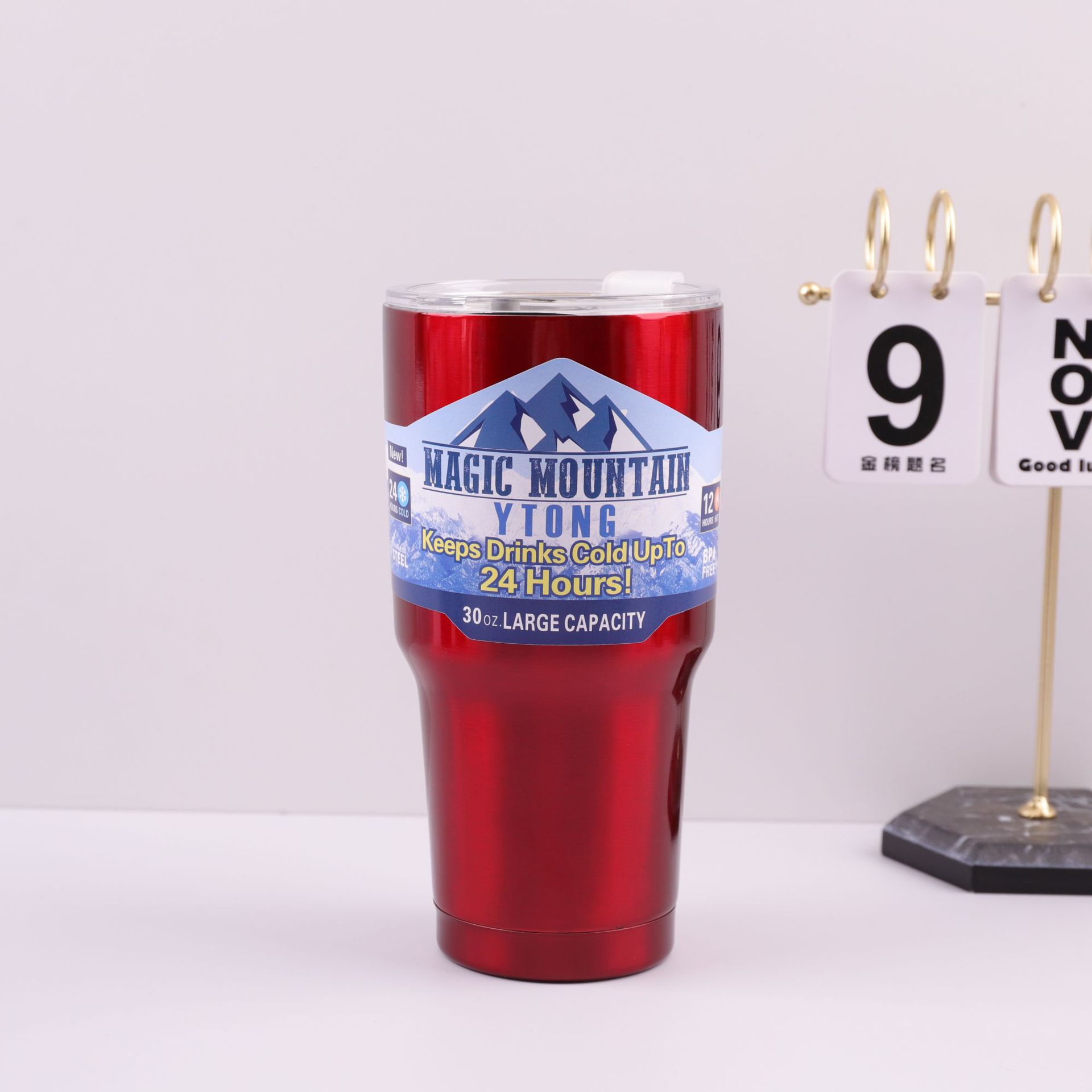 Comercio exterior transfronterizo helado taza de acero inoxidable taza de vacío 30oz taza de coche de gran capacidad taza de cerveza taza de regalo