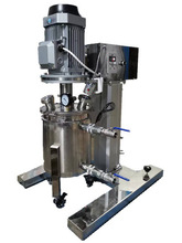 HZR-2200DRH電動升降真空乳化機真空均質機乳化罐反應釜混合攪拌