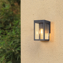 现代led简约户外防水大门口壁灯庭院花园壁灯公园别墅户外照明灯