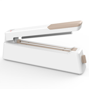 Deli 16498 Hand Pressure Sealing Machine Household Plastic Bag Food Packaging Bag Sealing Machine Small Sealing Machine