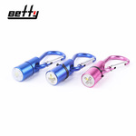 发光狗项圈钥匙灯狗牌挂坠防丢失遛狗灯闪光登山扣照明灯钥匙灯