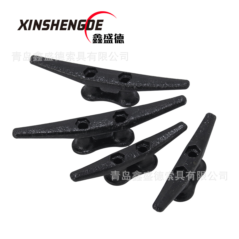 船用五金配件 玛钢铸造系船柱 镀锌 电泳黑系船柱 船用系绳桩