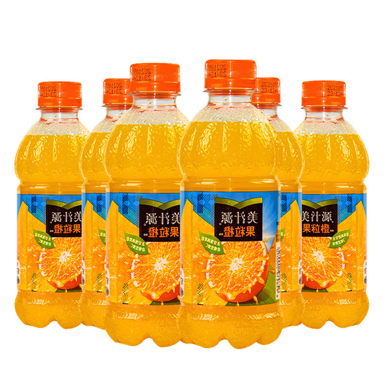 美汁源果粒橙300ML小瓶饮料可口美味果粒橙|undefined