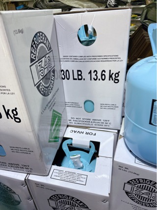 R134a car air conditioning refrigerant, English packaging, refrigerant from the source factory, wholesale car refrigerant, free shipping R134a