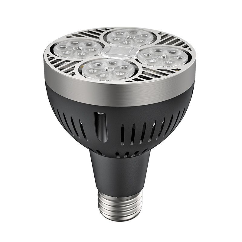 lámpara de foco LED, lámpara de pista, lámpara de pista, tienda de ropa comercial, par30 luz de fondo, guía de riel e27 conector