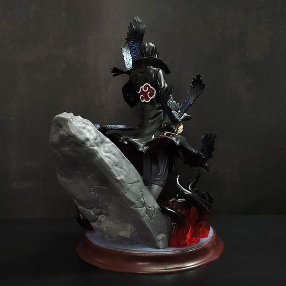 Wholesale/Daifa Palace Crow skunk double-headed Naruto yuzhibo skunk hand-made statue decoration gift model