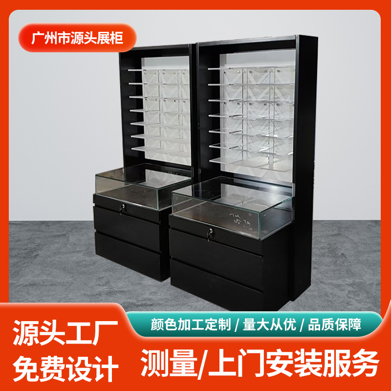 广州源头展柜厂家促销 珠宝展示柜玻璃柜 台博物馆古董文物展览柜