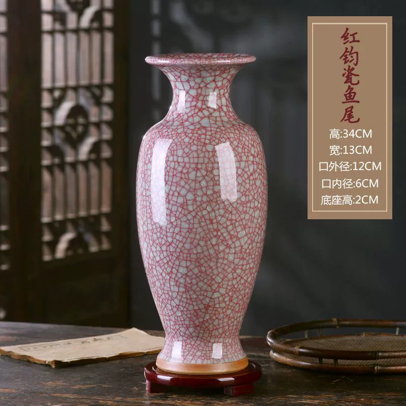Керамическая вазочка из Jingdezhen для декора интерьера гостиная цветочная аранжировка китайские домашние аксессуары гидропоника ремесло украшения крупная ваза орхидея