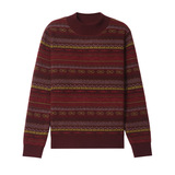 毛衣打底衫女秋冬2025新款洋气内搭宽松复古波西米亚风针织打底衫，女装毛呢外套，妃慕昵服饰