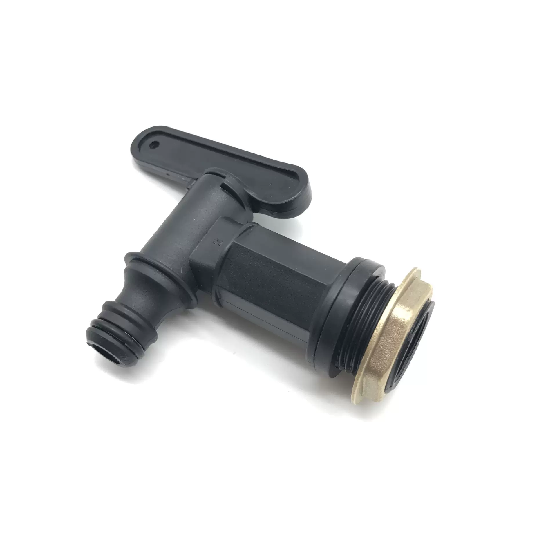 跨境IBC吨桶阀门配件小喷嘴水嘴S60*6塑料水龙头花园奶嘴软管接头