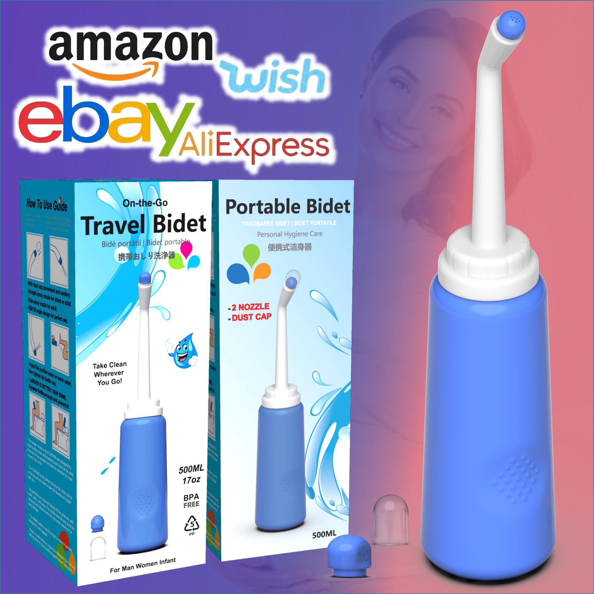 Transfronterizo inglés de mano lavadora a tope limpiador de mujeres limpiador corporal portátil confinamiento de enjuague materno Amazon