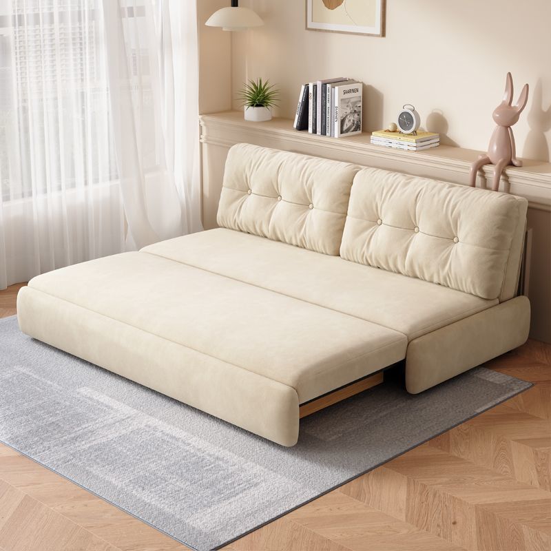 Foldable Sofa Bed Dual-Purpose Living Room Multi-Functional New Small Apartment Internet Celebrity Style Armless Pull-Out Bed
