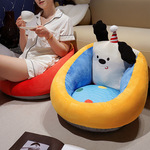 女生卧室家用单人儿童榻榻米卡通懒人坐垫客厅沙发地上坐墩靠垫冬
