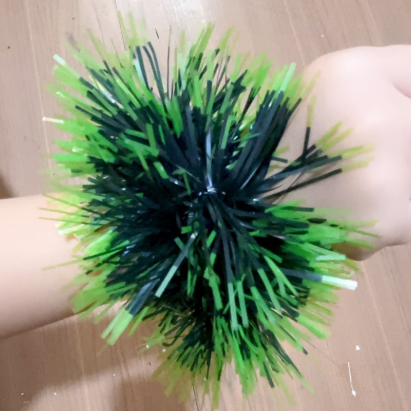 Pulsera de Flores para Animadoras de Película PET para Actuación de Animadoras