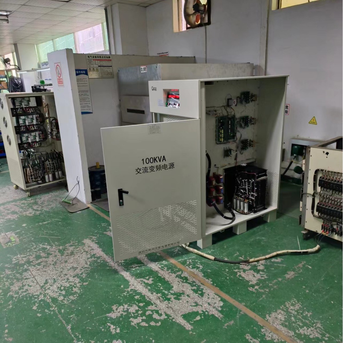 ŷ����˹����100KVA��Ƶ��Դ���������380V 50HZ��������豸ʹ