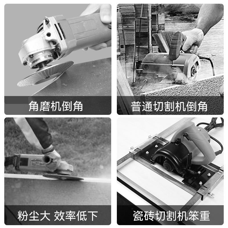 クロスボーダーのグラインダーのタイルの面取り器の携帯型45度の面取りの神器の瓦工の専用の携帯型の面取りの神器|undefined