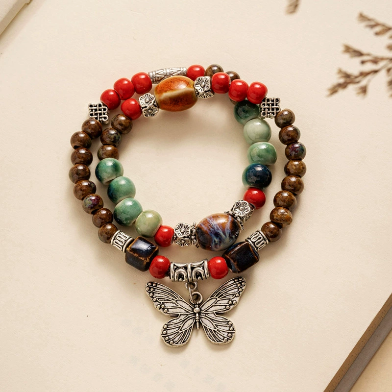 Accessory, ethnic retro beaded bracelet, ethnic style, boho style