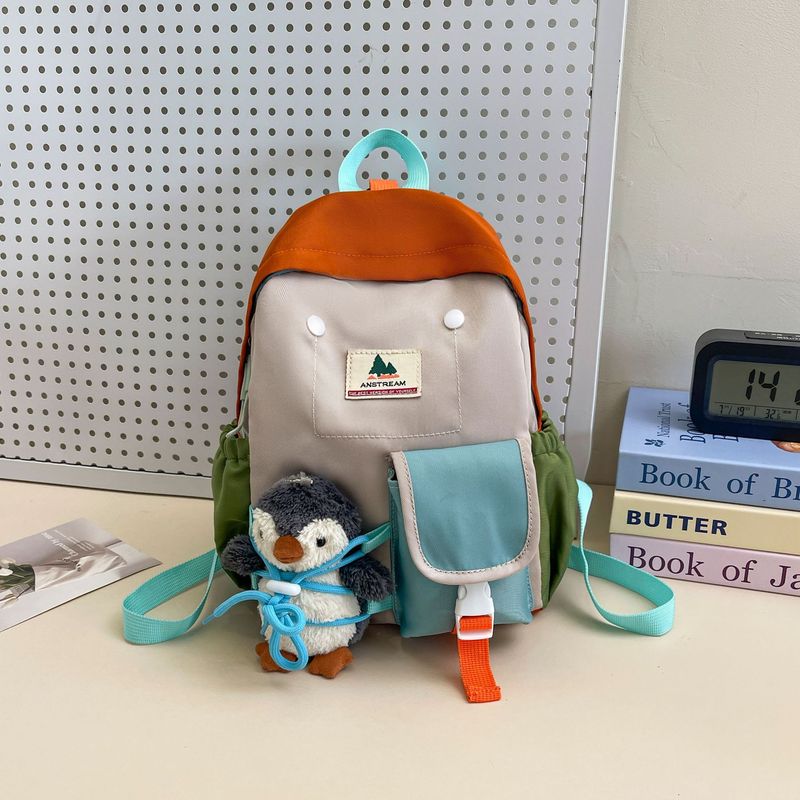 防走失儿童包新款幼儿园宝宝书包男女童双肩包可爱玩偶防滑潮背包|undefined
