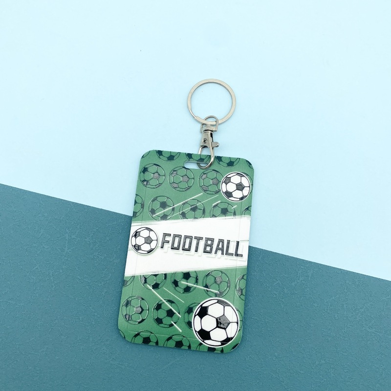 スライドカバー浮き彫りサッカーカードセット男子学校ご飯カード水カードicカード図書カード保護カバーメーカー現物卸売り|undefined