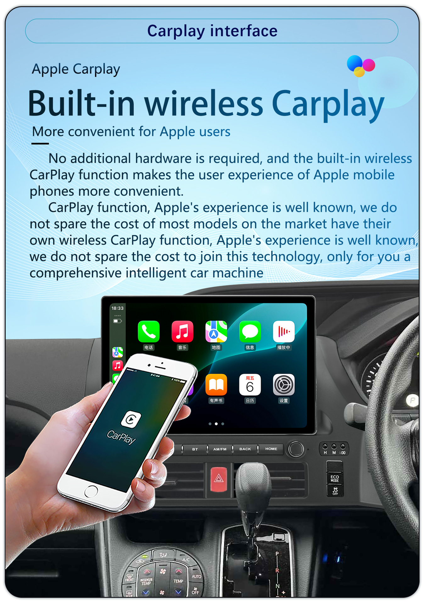 Suitable for 13-Inch 14-17 Model Toyota Noah Naoh Android Large-Screen Carplay Navigation 360 Panoramic All-In-One Machine