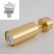 GU10灯泡全铜射灯筒灯免开孔欧式美式新中式客厅卧室背景墙天花灯